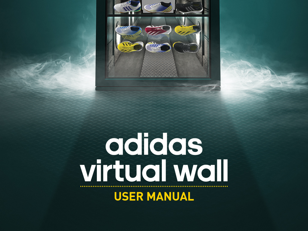 adidas virtual wall – user manual – Pierre Thurner