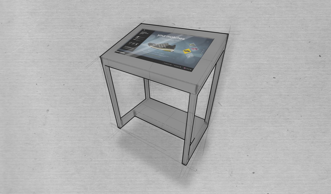 one screen unit - sketchs